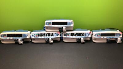 5 x CareFusion Alaris GH Syringe Pumps (3 x Power Up with 3 x Alarms)