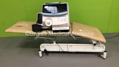 Mixed Lot Including 1 x Physio-Med Electric Patient Examination Couch with Controller and 1 x Thermo Scientific ClearVue CoverSlipper (Both Power Up) * SN 34060192 / N/A *