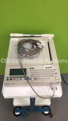 Philips PageWriter 200 ECG Machine on Stand with 1 x 10-Lead ECG Lead (Powers Up) * SN US00702983 * - 2