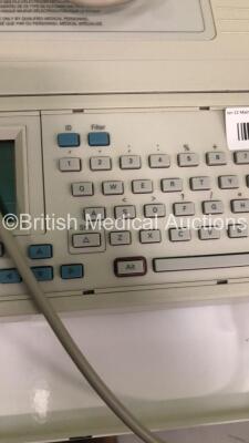 Philips PageWriter 200 ECG Machine on Stand with 1 x 10-Lead ECG Lead (Powers Up) * SN US00702983 * - 4