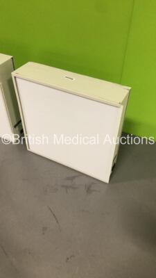 2 x Precision Vision Illuminator/X-Ray Light Box Cabinets (Unable to Test Due to No Bulbs) - 2