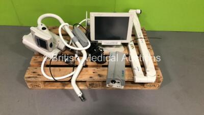 ACIST Empower CTA Injector with Arms and Monitor