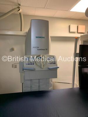 Siemens Axiom Luminos TF X-Ray System *Mfd - 2006* with a 2006 Tube