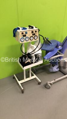 1 x Arjo Sara Plus Electric Standing Patient Hoist (Unable to Test Due to No Battery) and 1 x Anetic Aid APT Mk 3 Tourniquet on Stand * SN SPSN0803G314 * - 3