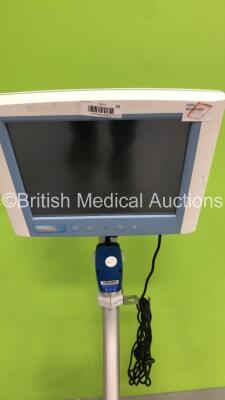 LiDCO Plus Hemodynamic Monitor on Stand with Sensor Interface and Flow Regulator (Hard Drive Removed) - 2