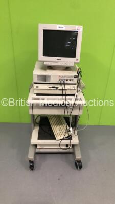 SciMed PC Dop 842 System with Sony Monitor,CPU and Accessories on Trolley (Hard Drive Removed) *IR290* - 2