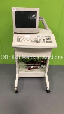 Cambridge Heart Cardiac Diagnostic System with Monitor and CPU (Hard Drive Removed-Monitor Not Mounted) *IR287*