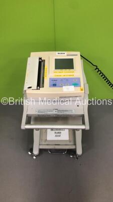 Fukuda Denshi CardiMax FX-7402 Machine on Stand (Powers Up-Printer Trim Loose) * SN 36130506 *