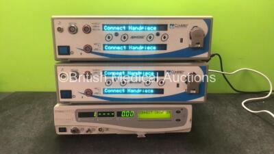 Mixed Lot Including 2 x Linvatec Conmed D3000 Advantage Drive System and 1 x Thermachoice II Gynecare Uterine Balloon Therapy Unit (All Power Up) *SN BBF28102, BBF28090, 064060, FS0143749, FS0100315, FS0100227*