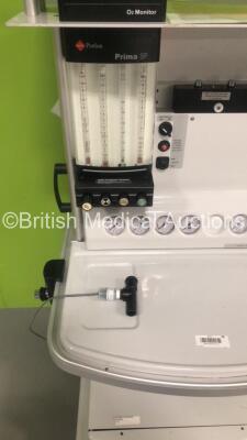 InterMed Penlon Prima SP Anaesthesia Machine with O2 Monitor,Oxygen Mixer and Hoses (Powers Up) - 4
