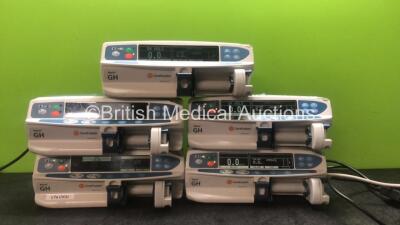 5 x Carefusion Alaris GH Syringe Pumps (All Power Up)