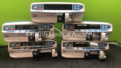 5 x Carefusion Alaris GH Syringe Pumps (All Power Up)