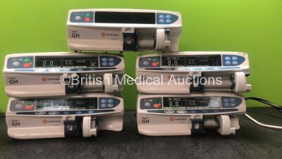 5 x Carefusion Alaris GH Syringe Pumps (All Power Up)