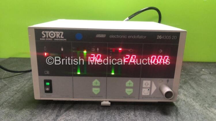 Karl Storz Endoskope SCB 264305 20 Electronic Endoflator Unit (Powers Up) *SN AB15792B*