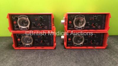 4 x Smiths paraPAC 200D Ventilators *S/N 1403315*