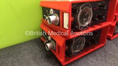 4 x Smiths paraPAC 200D Ventilators *S/N 1407371, 1503175* - 2