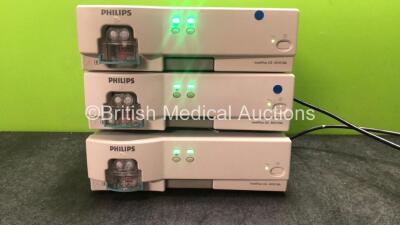 3 x Philips Intellivue G5 M1019A Gas Modules (All Power Up) *SN 515929, 516858, 514836, ASBN0178, ARZE0135, ASBC0146*