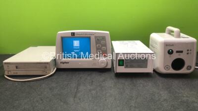 Mixed Lot Including 1 x Sony RMO-S551 MO Disk Unit (Powers Up) 1 x Edwards Lifescience Vigileo Patient Monitor (Powers Up) 1 x GE BiliSoft Infant Phototherapy System with 1 x BiliSoft Ref M1093118 Attachment (Powers Up) 1 x Toroid ISB-060M Isolation Trans