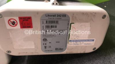 4 x Likorall 242 ES Overhead Patient Lifts with 3 x Lifting Bars - 2