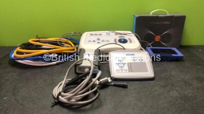 Mixed Lot Including 3 x Gas Hoses, 1 x Et View Continuous Airway Control (Untested Due to Missing Power Supply) 1 x Volcano s5i Series Imaging System