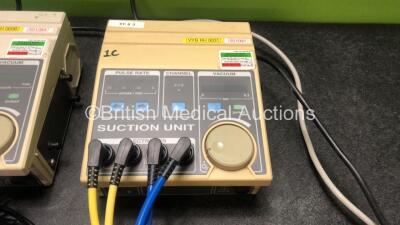 3 x EMS Model 69 Suction Units with 2 x Probes (All Power Up) - 3