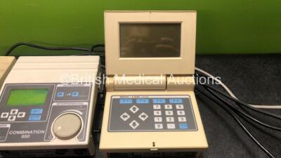 Job Lot Including 1 x EMS Therasonic 350 Ultrasound Unit, 1 x EMS Combination 850 Unit and 1 x EMS Medilink Control Module (All Power Up) - 3