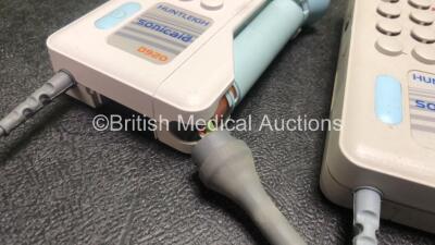 Mixed Lot Including 1 x Quest Model 2700 Impulse Sound Level Meter, 2 x Huntleigh Sonicaid D920 Doppler Units (1 Powers Up, 1 No Power with Damaged Cable-See Photo) 1 x Emma Ref 605100 Capnometer in Case (Untested due to Missing Batteries) - 6