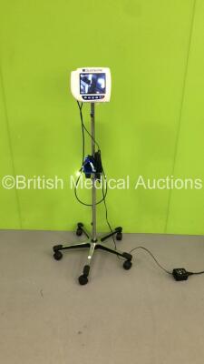 GlideScope Cobalt AVL Monitor on Stand with 2 x Camera Handpieces (Powers Up) * SN AM131905 *