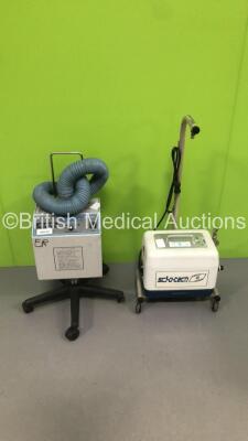 1 x Life-Air 1000 Hypothermic Therapy System (Cut Power Supply) and 1 x Sci-o-tech Suction Pump