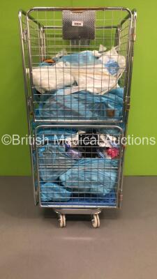 Cage of Consumables Including Spill Wipes, Intersurgical Supraglottic Airways and Cook Medical Intubating Catheter (Cage Not Included - Out of Date)