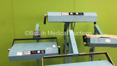 4 x Olympic Bili-Lite Phototherapy Lights on Stands (All Not Power Tested Due to 110 Power Supply) - 3
