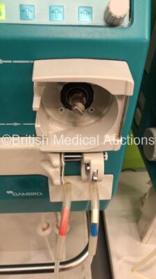 2 x Gambro AK 200 Ultra S Dialysis Machines Version 10.00 with Hoses (Both Power Up-Missing Plastic Caps-See Photos) * SN 17503 / 17499 * - 4