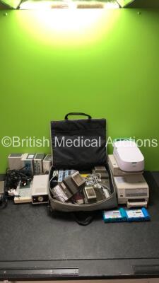 Mixed Lot Including 1 x Sony UP 20 Printer (Powers Up) 1 x Radiometer TCC3 Unit, 1 x Vista NCD 360 Camera, 1 x Philips Nebulizer (Powers Up) 1 x Imac Clear Signal T Switch and 2 x Biopac DA100C Units, 2 x Biopac EMG100C Units and 3 x Haeberle Heating Uni