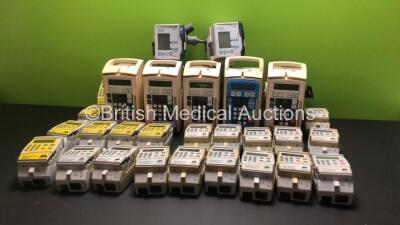 Job Lot Including 5 x Graseby 500 Modular Infusion Pumps, 7 x McKinley BodyGuard 545 Epidural Pumps with Charging Stations (1 x Damaged Screen), 14 x McKinley BodyGuard 575 Pain Manager Pumps with Charging Stations and 2 x Applix Smart GB Enteral Feeding 