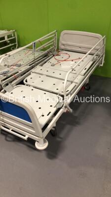 1 x Sidhil Independence Electric Hospital Bed * Spares and Repairs * and 2 x Huntleigh Contoura Electric Hospital Beds with Controllers and 2 x Headboards - 2