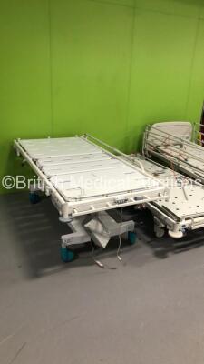 1 x Sidhil Independence Electric Hospital Bed * Spares and Repairs * and 2 x Huntleigh Contoura Electric Hospital Beds with Controllers and 2 x Headboards - 4