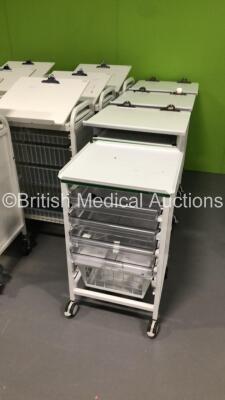 Large Job Lot of 14 x Medical Trolleys Including Sunflower Medical and Freeway Medical - 2