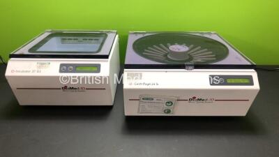 1 x DiaMed -ID Centrifuge 24 S and 1 x DiaMed-ID Incubator 37 SI (Both Power Up)