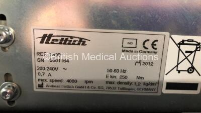 Hettich EBA 270 Benchtop Centrifuge Ref 2300 *Mfd 2012* (Powers Up) * SN 0001164* - 4