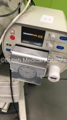 Stack Trolley Including BioSense Webster Carto 3 Unit * Mfd 2010 *,Stockert SmartABlate RF Generator System * Mfd 2017 * with Accessories and Footswitch (Powers Up) * SN 11566 / G4C-2272 * - 7