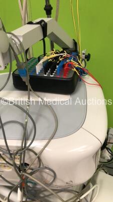 Stack Trolley Including BioSense Webster Carto 3 Unit * Mfd 2010 *,Stockert SmartABlate RF Generator System * Mfd 2017 * with Accessories and Footswitch (Powers Up) * SN 11566 / G4C-2272 * - 8