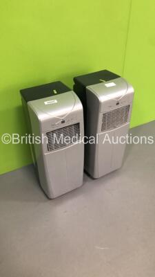 2 x Nikkai Mobile Air Conditioners (Both Power Up) - 4