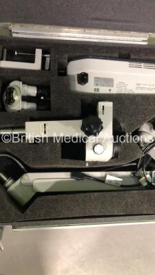 Carl Zeiss OPMI 11 Surgical Microscope in Flight Case with 2 x 12,5x Eyepieces,f 200 T * Lens,Arm,Base Unit and Accessories - 4