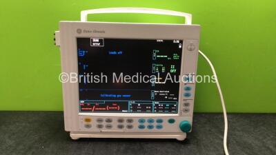 GE Datex Ohmeda Compact Anesthesia Monitor (Powers Up with Cracked Casing-See Photo) *Mfd 02-2008* 1 x GE Type E-CAiOV-00 Gas Module Including Spirometry Options with D-fend Water Trap *Mfd 04-2012* 1 x GE Type E-PRESTN-00 Module Including ECG, NIBP, P1, 