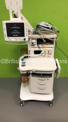 Datex-Ohmeda Aisys Anaesthesia Machine Software Version 08.01 with 1 x E-CAiOV Gas Module with Spirometry and Mini-D Fend Water Trap,Absorber,Bellows and Hoses (Powers Up) * SN ANAQ01660 *