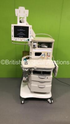 Datex-Ohmeda Aisys Anaesthesia Machine Software Version 08.01 with 1 x E-CAiOV Gas Module with Spirometry and Mini-D Fend Water Trap,Bellows and Hoses (Powers Up) * SN ANAQ01662 *