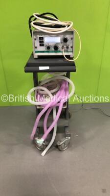 Acutronic Mistral Universal Jet Ventilator on Stand with Hoses (Powers Up)