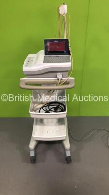 Cardiac Science Burdick 8500 Electrocardiograph with 10 Lead ECG Leads (Powers Up) *S/N E8500-002625*