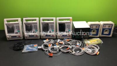 Mixed Lot Including 4 x Baxter Colleague CXE Infusion Pumps, 2 x Stryker AHTO Irrigation Pumps, 1 x Penlon O2 Monitor and 10 x GE SpO2 Leads *22060141DL - 22060040DL - 22060077DL*