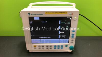 GE Datex Ohmeda Compact Anesthesia Monitor (Powers Up) *Mfd 02-2006* 1 x GE Type E-CAiO-00 Gas Module with D-fend Water Trap *Mfd 02-2006* 1 x GE Type E-PRESTN-00 Module Including ECG, NIBP, P1, P2, T1, T2 Options *11-2006* **SN 6120043 - 6219565 - 611497